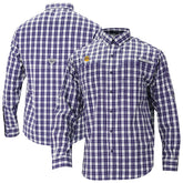Los Angeles Lakers Super Tamiami Omni-Shade Long Sleeve Button-Down Shirt Purple - Columbia outlet
