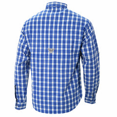 Oklahoma City Thunder Super Tamiami Omni-Shade Long Sleeve Button-Down Shirt Blue - Columbia