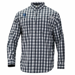Memphis Grizzlies Super Tamiami Omni-Shade Long Sleeve Button-Down Shirt Navy - Columbia