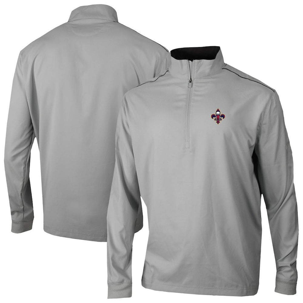 New Orleans Pelicans Omni-Wick Bogey's Paradise Quarter-Zip Top Gray - Columbia outlet
