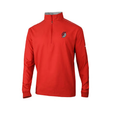 Portland Trail Blazers Omni-Wick Bogey's Paradise Quarter-Zip Top Red - Columbia