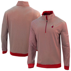 Miami Heat Omni-Wick Even Lie Quarter-Zip Top Red - Columbia