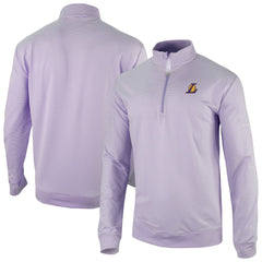 Los Angeles Lakers Omni-Wick Even Lie Quarter-Zip Top Purple - Columbia