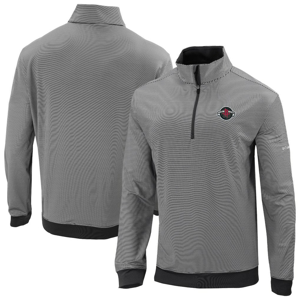 Houston Rockets Omni-Wick Even Lie Quarter-Zip Top Black - Columbia