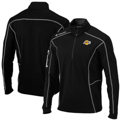 Los Angeles Lakers Omni-Wick Shotgun Quarter-Zip Jacket Black - Columbia outlet