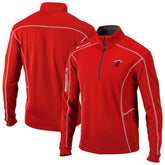Miami Heat Omni-Wick Shotgun Quarter-Zip Jacket Red - Columbia