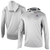 Philadelphia 76ers Omni-Wick Shotgun Pullover Hoodie Gray - Columbia