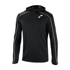 Utah Jazz Omni-Wick Shotgun Pullover Hoodie Black - Columbia