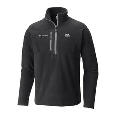 Houston Rockets Fast Trek III Half-Zip Fleece Pullover Black - Columbia