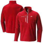 Houston Rockets Fast Trek III Half-Zip Fleece Pullover Red - Columbia