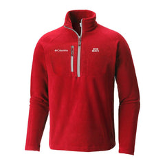 Houston Rockets Fast Trek III Half-Zip Fleece Pullover Red - Columbia