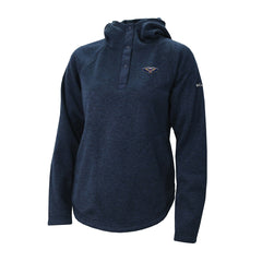 New Orleans Pelicans Women's Sweater Weather Quarter-Snap Hoodie Navy - Columbia outlet