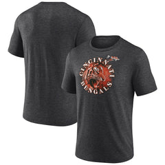 Cincinnati Bengals Sporting Chance Tri-Blend T-Shirt - Charcoal T-shirts