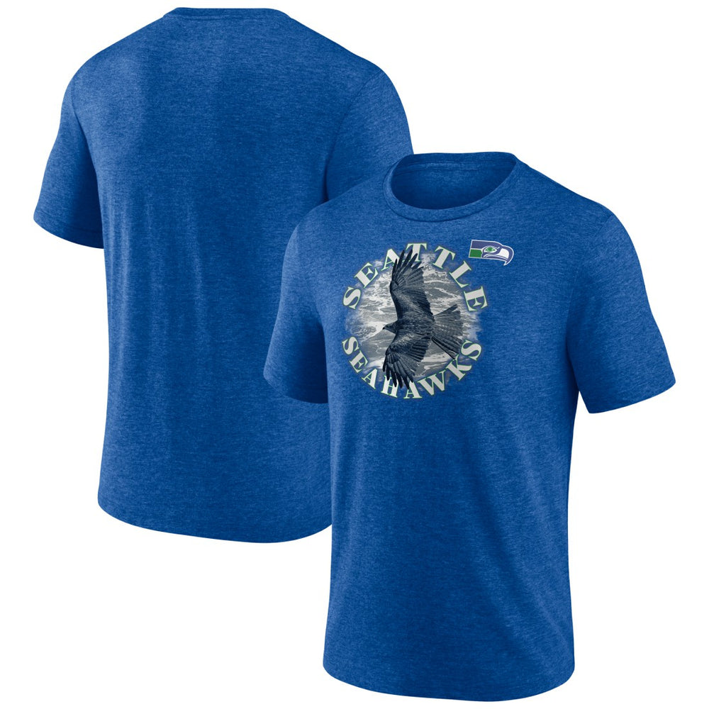 Seattle Seahawks Sporting Chance Tri-Blend T-Shirt - Royal T-shirts