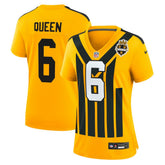 Patrick Queen Pittsburgh Steelers Women's Alternate 1933 Throwback Game Jersey - Gold Jerseys