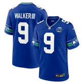 Kenneth Walker III Seattle Seahawks Alternate 50th Season Game Jersey - Royal Jerseys