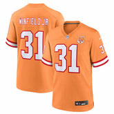 Antoine Winfield Jr. Tampa Bay Buccaneers 50th Season Game Jersey - Creamsicle Jerseys