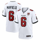 Baker Mayfield Tampa Bay Buccaneers 50th Season White Game Jersey - White Jerseys