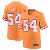 Lavonte David Tampa Bay Buccaneers 50th Season Game Jersey - Creamsicle Jerseys