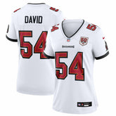 Lavonte David Tampa Bay Buccaneers Women's 50th Anniversary White Game Jersey - White Jerseys