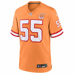 Derrick Brooks Tampa Bay Buccaneers 50th Season Game Jersey - Creamsicle Jerseys