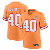 Mike Alstott Tampa Bay Buccaneers 50th Season Game Jersey - Creamsicle Jerseys