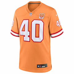 Mike Alstott Tampa Bay Buccaneers 50th Season Game Jersey - Creamsicle Jerseys