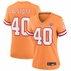 Mike Alstott Tampa Bay Buccaneers Women's 50th Season Game Jersey - Creamsicle Jerseys
