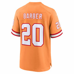 Ronde Barber Tampa Bay Buccaneers 50th Season Game Jersey - Creamsicle Jerseys