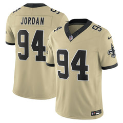 Cameron Jordan New Orleans Saints Gameday Golds Alternate Vapor F.U.S.E. Limited Jersey - Gold Jerseys