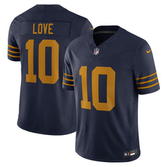 Jordan Love Green Bay Packers The 1923 Classic Vapor F.U.S.E. Limited Jersey - Navy Jerseys