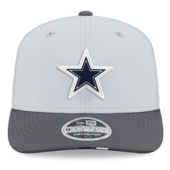 Dallas Cowboys New Era 2025 NFL Training Camp 9SEVENTY Adjustable Hat - Gray/Graphite Hats