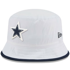 Dallas Cowboys New Era 2025 NFL Training Camp Stretch Bucket Hat - White Hats