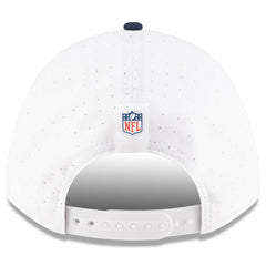 Dallas Cowboys New Era Youth 2025 NFL Training Camp A-Frame 9FORTY Adjustable Hat - White/Navy Hats