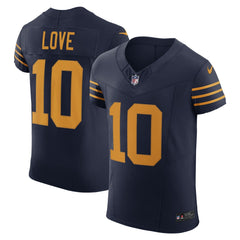 Jordan Love Green Bay Packers The 1923 Classic Vapor F.U.S.E. Elite Jersey - Navy Jerseys