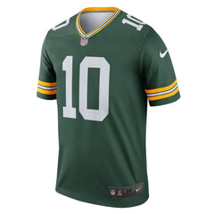 Jordan Love Green Bay Packers Legend Player Performance Top - Green Tops
