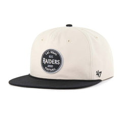 Las Vegas Raiders '47 Payson Captain Adjustable Hat - Natural Hats