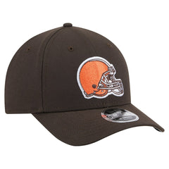 Cleveland Browns New Era Team Collection 9FORTY M-Crown Adjustable Hat - Brown Hats