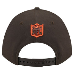 Cleveland Browns New Era Team Collection 9FORTY M-Crown Adjustable Hat - Brown Hats
