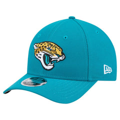 Jacksonville Jaguars New Era Team Collection 9FORTY M-Crown Adjustable Hat - Teal Hats