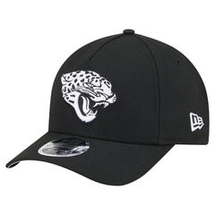 Jacksonville Jaguars New Era Team Collection 9FORTY M-Crown A-Frame Adjustable Hat - Black Hats