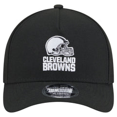 Cleveland Browns New Era Team Collection 9FORTY M-Crown A-Frame Adjustable Hat - Black Hats