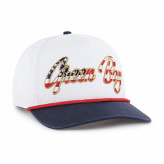 Green Bay Packers '47 Patriotic Overhand Hitch Adjustable Hat - White Hats