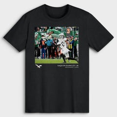 Saquon Barkley Philadelphia Eagles NFL Flash Features Week 9 T-Shirt - Black T-shirts