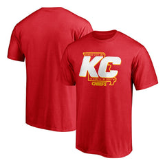 Kansas City Chiefs Hometown Collection 1st Down T-Shirt - Red T-shirts