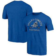 Dallas Cowboys Vintage Tri-Blend T-Shirt - Royal T-shirts