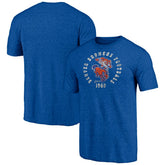 Denver Broncos Vintage Tri-Blend T-Shirt - Royal T-shirts