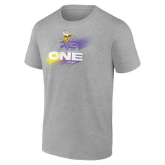 Minnesota Vikings As One Skol T-Shirt - Heather Gray T-shirts