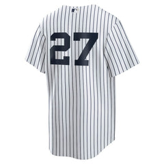 Giancarlo Stanton New York Yankees Nike Home Replica Player Jersey - White Jerseys