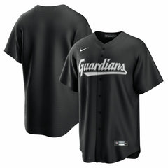 Cleveland Guardians Nike Replica Jersey - Black Jerseys